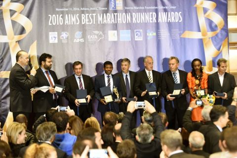 2016 AIMS BEST MARATHON RUNNER AWARDS ΣΤΟ ΙΔΡΥΜΑ ΝΙΑΡΧΟΣ.ΦΩΤΟΓΡΑΦΙΑ ΑΝΤΩΝΗΣ ΝΙΚΟΛΟΠΟΥΛΟΣ