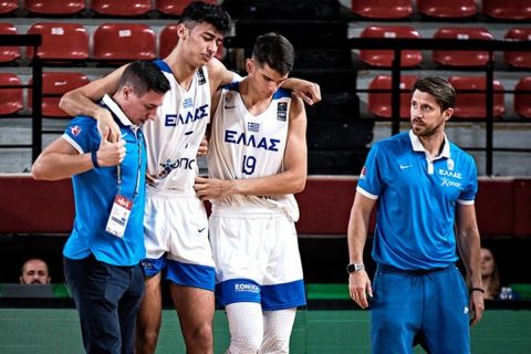 Εθνική Εφήβων, Σαμοντούροβ: Χάνει το υπόλοιπο Eurobasket U18 λόγω του τραυματισμού του