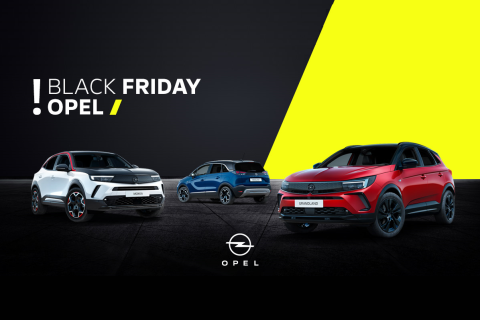 Η Opel παρατείνει το “Black Friday” έως και το Σάββατο 26 Νοεμβρίου