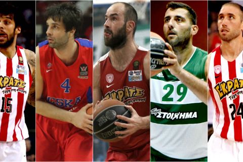 Οι τρεις κορυφαίες πεντάδες της EuroLeague