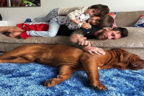 Ο Μέσι "ανέβασε" τις πιο γλυκές φωτογραφίες με τα παιδιά και τον σκύλο του