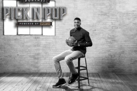 NEW ORLEANS, LA - FEBRUARY 16: Giannis Anetokounmpo of the Milwaukee Bucks poses for a portrait during the 2017 All-Star Media Circuit at the Ritz Carlton in New Orleans, LA. NOTE TO USER: User expressly acknowledges and agrees that, by downloading and/or using this Photograph, user is consenting to the terms and conditions of the Getty Images License Agreement. Mandatory Copyright Notice: Copyright 2017 NBAE (Photo by Nathaniel S. Butler/NBAE via Getty Images)