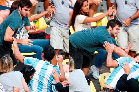Συμπλοκές Βραζιλιάνων - Αργεντινών σε αγώνα τένις
