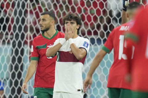 Ο Φέλιξ απογοητευμένος μετά την ευκαιρία του στο Μαρόκο - Πορτογαλία