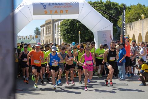 Μεγάλη επιτυχία για το Roads to Rhodes Marathon 2016