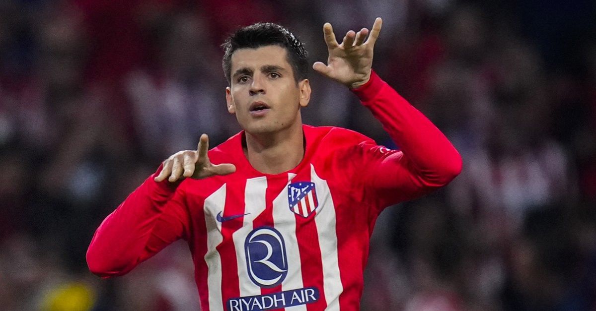 Atletico 0-1: Morata got him back into the top four with quick gain