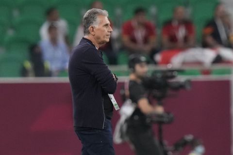 Ο τεχνικός της Αιγύπτου Κάρλος Κεϊρόζ στο παιχνίδι με το Λίβανο για το Κύπελλο Αραβικών Εθνών