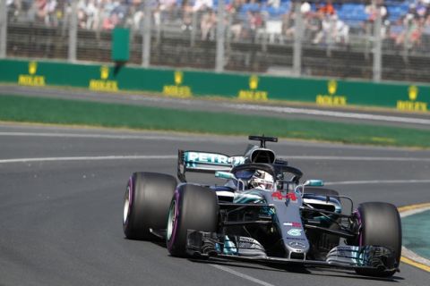 Formel 1 - Mercedes-AMG Petronas Motorsport, Großer Preis von Australien 2018. Lewis Hamilton 

Formula One - Mercedes-AMG Petronas Motorsport, Australian GP 2018. Lewis Hamilton 