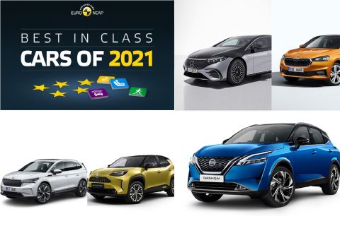 Τα 5 ασφαλέστερα αυτοκίνητα του 2021 σύμφωνα με τον Euro NCAP