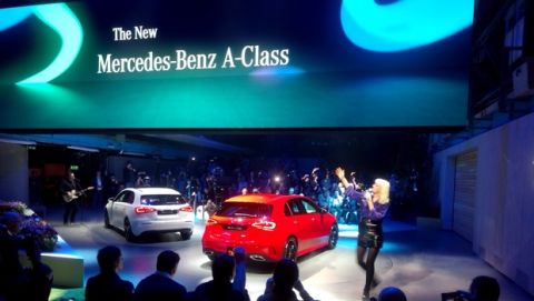Καρέ-καρέ η παρουσίαση της νέας Mercedes A-Class