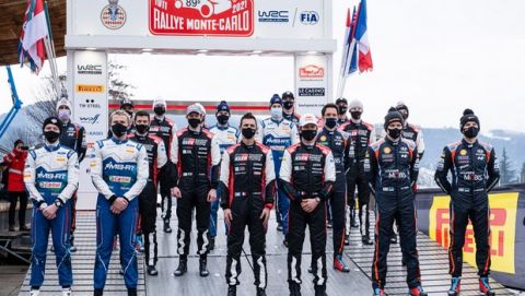Οι οδηγοί στο WRC Rallye Monte-Carlo