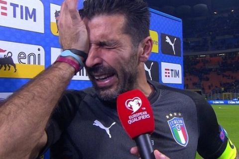 Οριστικό: Τέλος απ' την εθνική Ιταλίας με δάκρυα ο Μπουφόν!