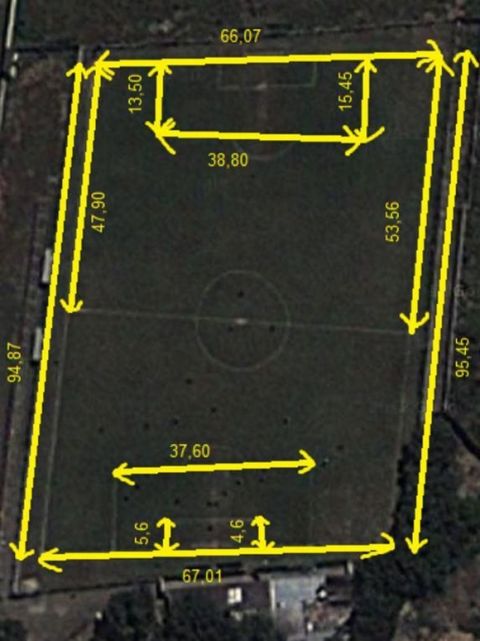 Η Google Earth έκρινε ακατάλληλο γήπεδο στην Αργεντινή