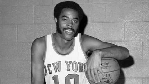 New York Knickbockers basketball player Walt Frazier is shown Sept. 15, 1970. (AP Photo)