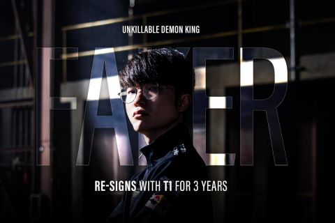 Faker resigns with t1