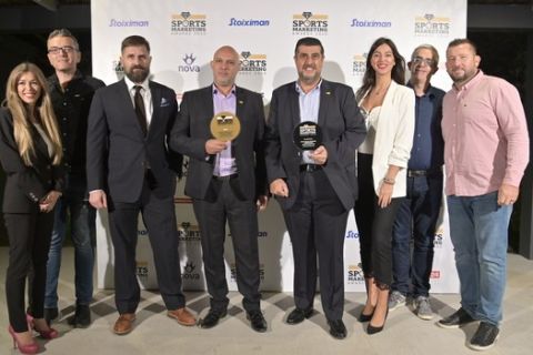 Platinum και Gold βραβεία στα Sports Marketing Awards για την Bricktin Enterprises Ltd!