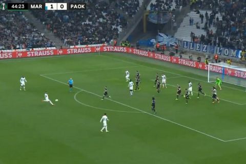 Μαρσέιγ - ΠΑΟΚ: Με ασύλληπτο, μονοκόμματο σουτ ο Παγέτ έκανε το 2-0