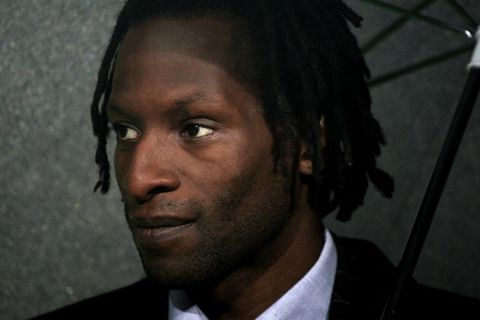 FILE - This Aug. 26, 2010 file photo shows Ugo Ehiogu in Birmingham, England. Ugo Ehiogu, the former England defender who was a coach of Tottenhams under-23 team, died Friday April 21, 2017, after suffering a cardiac arrest. He was 44. (Nick Potts/PA via AP)