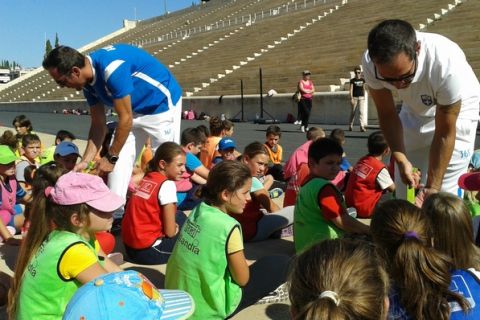 Μάντης – Καγιαλής στο "Kids' Athletics – Aγαπώ τον Αθλητισμό"