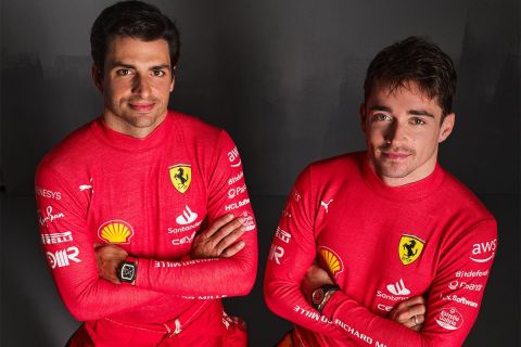 Λεκλέρ - Σάινθ: "Μόνος στόχος τα πρωταθλήματα με τη νέα Ferrari SF-23"