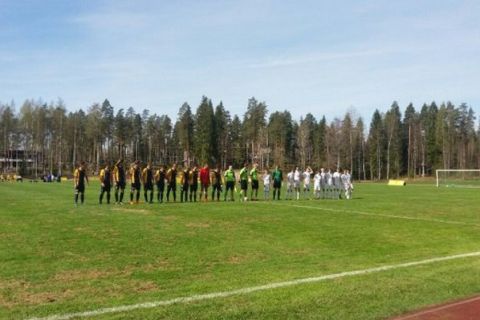 Ισοπαλία στο πρώτο ματς στην Φινλανδία