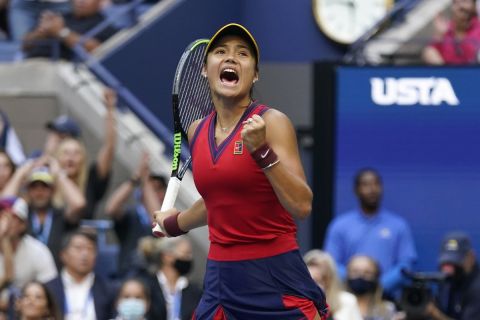 Η 18χρονη Έμα Ραντουκάνου ήταν η θριαμβεύτρια του US Open στη Νέα Υόρκη