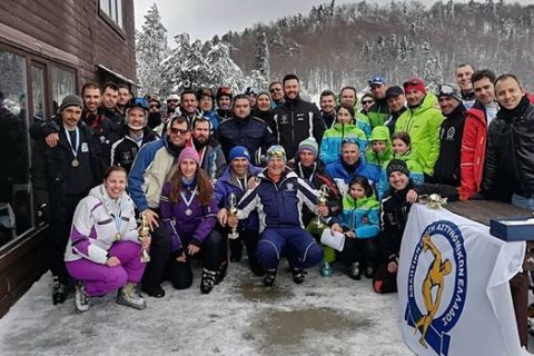 Επιτυχημένο το Πανελλήνιο Πρωτάθλημα Χιονοδρομίας Αστυνομικών στο Ελατοχώρι