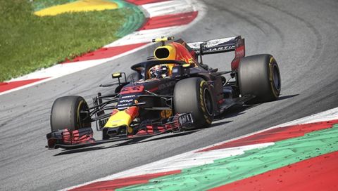 SPIELBERG,AUSTRIA,01.JUL.18 - MOTORSPORTS - Grand Prix of Austria, Red Bull Ring. Image shows Max Verstappen (NED/ Aston Martin Red Bull Racing). Photo: GEPA pictures/ Wolfgang Grebien // GEPA pictures/Red Bull Content Pool // AP-1W54CC1NH2111 // Usage for editorial use only // Please go to www.redbullcontentpool.com for further information. // 