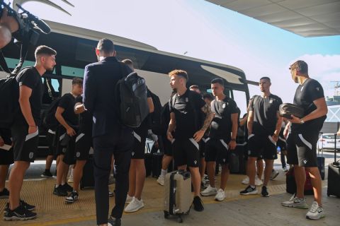 Ο ΠΑΟΚ αναχώρησε με τελικό προορισμό το Άπελντορν της Ολλανδίας 