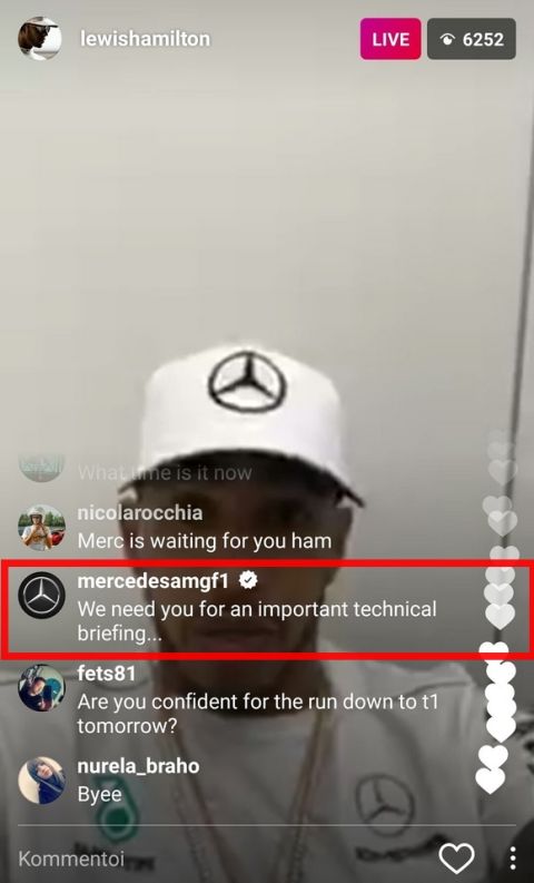 Η Mercedes "τρόλαρε" τον Hamilton