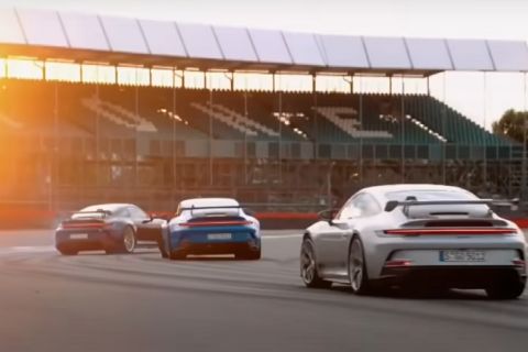 Όταν οι Τομ Κρουζ, Μαρκ Βέμπερ και Ντέιβιντ Κούλθαρντ ξεσάλωσαν με τρεις Porsche 911 GT3