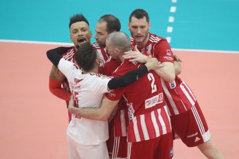 VOLLEY LEAGUE / PLAY OFF /  -  (  / EUROKINISSI)
