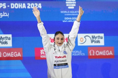 Καλλιτεχνική κολύμβηση: Η Πλατανιώτη κατέκτησε το χρυσό μετάλλιο στο Παγκόσμιο Υγρού στίβου
