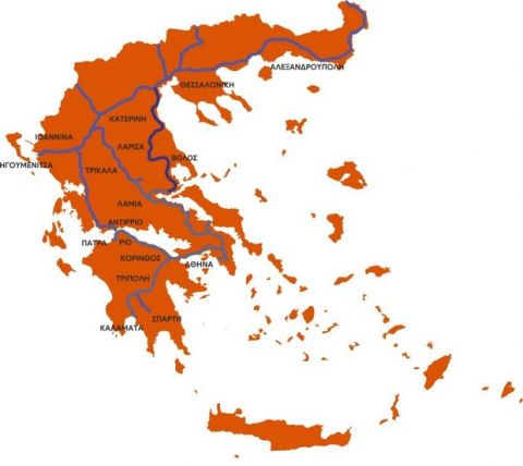Ο Χάρτης της Ελλάδας
