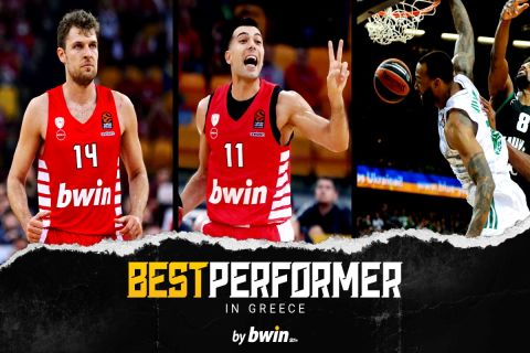 Oι «Best Performer in Greece by bwin» του Νοεμβρίου στη EuroLeague!