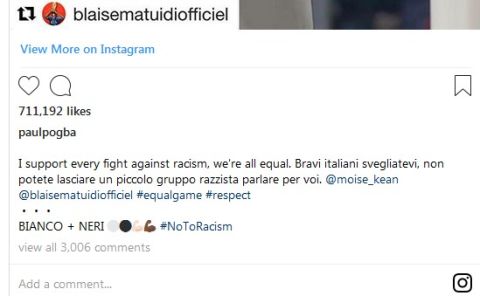 Μήνυμα στους ρατσιστές οι Πογκμπά - Μπαλοτέλι, ξέσπασμα κατά Μπονούτσι από Στέρλινγκ