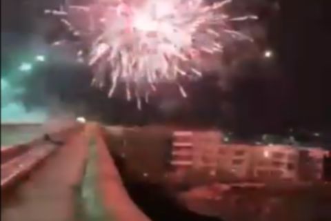 Οι οπαδοί της Μαρσέιγ έριξαν πυροτεχνήματα στις 3 τα ξημερώματα δίπλα από το ξενοδοχείο της Τότεναμ