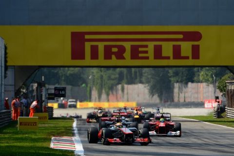 ITALIAN GRAND PRIX F1/2012 - MONZA 09/09/2012 STARTING RACE 