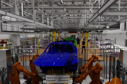 BMW EV production