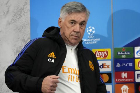 Ο Κάρλο Αντσελότι ως προπονητής της Ρεάλ Μαδρίτης