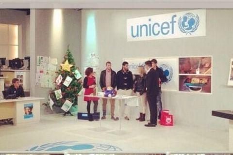 Στον τηλεμαραθώνιο της UNICEF ο Ολυμπιακός