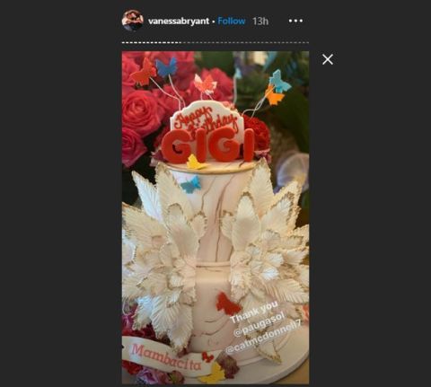 Γκασόλ: Έστειλε στην Βανέσα Μπράιαντ τούρτα γενεθλίων για την αδικοχαμένη Τζίτζι