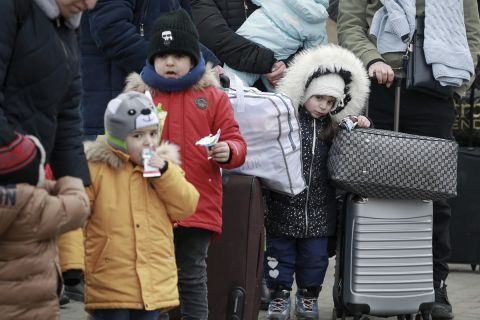 Παιδιά στην Πολωνία, που εγκατέλειψαν την Ουκρανία λόγω του πολέμου