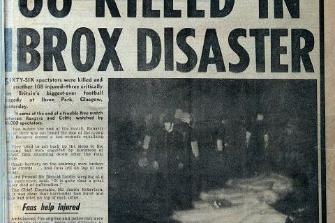 Τραγωδία Άιμπροξ: Μοιραίο γκολ για 66 ανθρώπους στο Old Firm