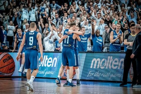 "Η Φινλανδία νίκησε μία από τις μεγαλύτερες δυνάμεις του ευρωπαϊκού μπάσκετ" (PICS)