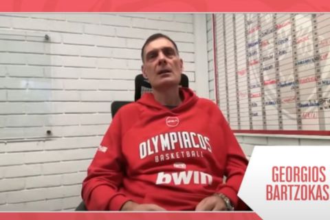 Μπαρτζώκας: "Το να ξαναφτιάχνεις μία ομάδα με τη φήμη του Ολυμπιακού δεν είναι εύκολο"