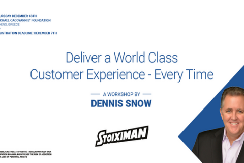 Stoiximan Presents: "Deliver a World Class Customer Experience – Every Time"