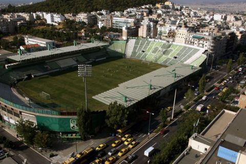 Το γήπεδο του Παναθηναϊκού στην Λ.Αλεξάνδρας,Τρίτη 4 Οκτωβρίου 2011 (EUROKINISSI/ΤΑΤΙΑΝΑ ΜΠΟΛΑΡΗ)