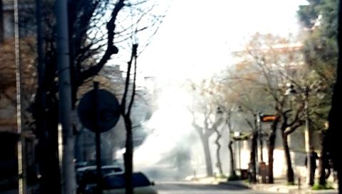 Χρήση δακρυγόνων στην πορεία των οπαδών του ΠΑΟΚ