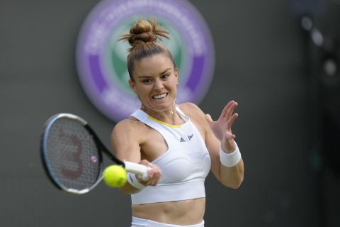 Η Μαρία Σάκκαρη σε προσπάθειά της στο Wimbledon | 29 Ιουνίου 2022